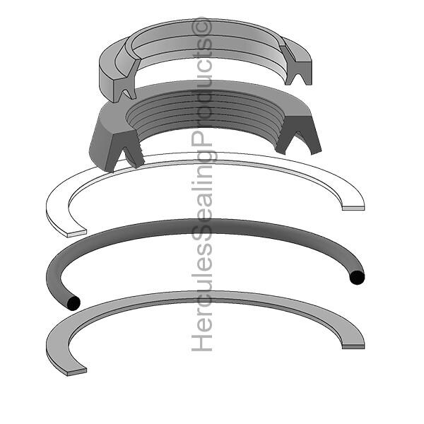 Parker - After Market Parts Hydraulic Cylinder Repair Kit- SK-I-UB-1-1.000 RK1HDL0105 - main